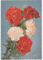 Blumen- Grusskarte
