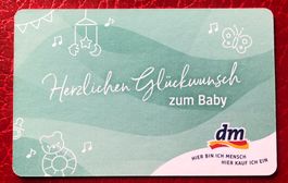 DM Geschenkkarten   ohne Guthaben und für Sammler gedacht. ﻿