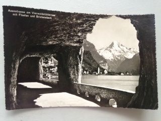 Ansichtskarten: Axenstrasse – Gebraucht aus Sargans von nicsam1815