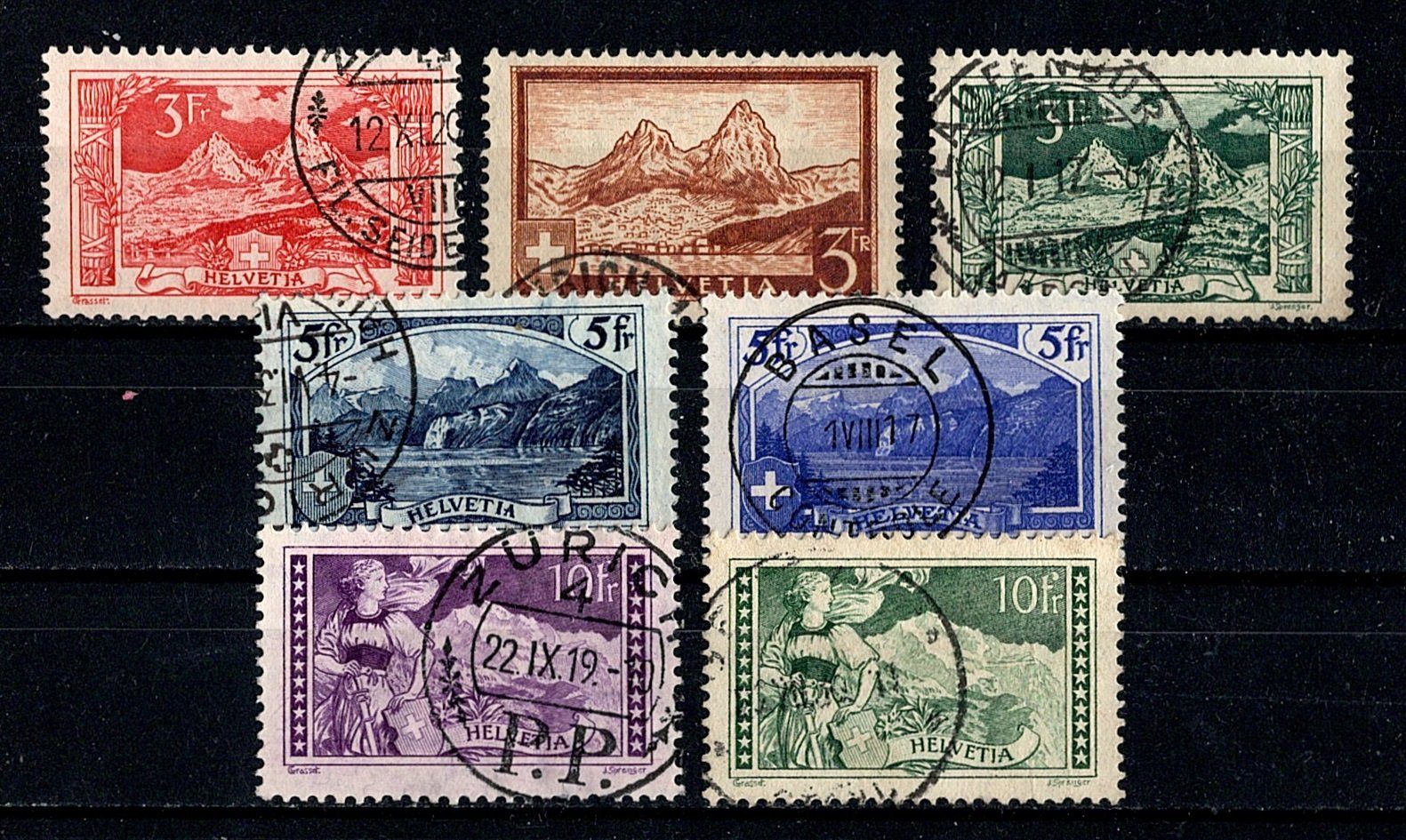 Tous les timbres: Gebirgslandschaften (813) – D'occasion à Burgdorf par blinky01