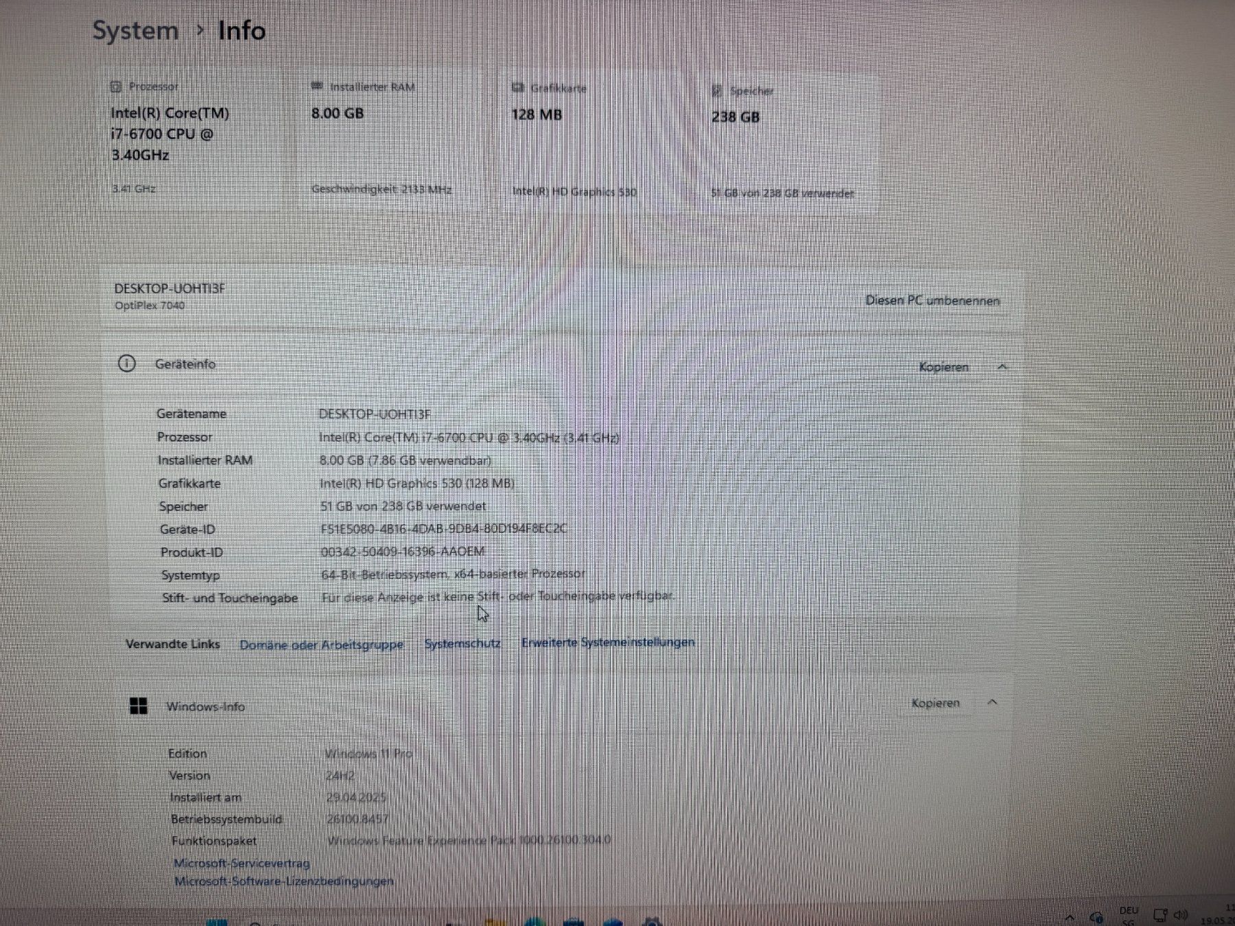 Dell PC: Dell i7-6700 CPU-3.4 GHz - Komplett-System – Usato da Zug venduto da Andykoe 1