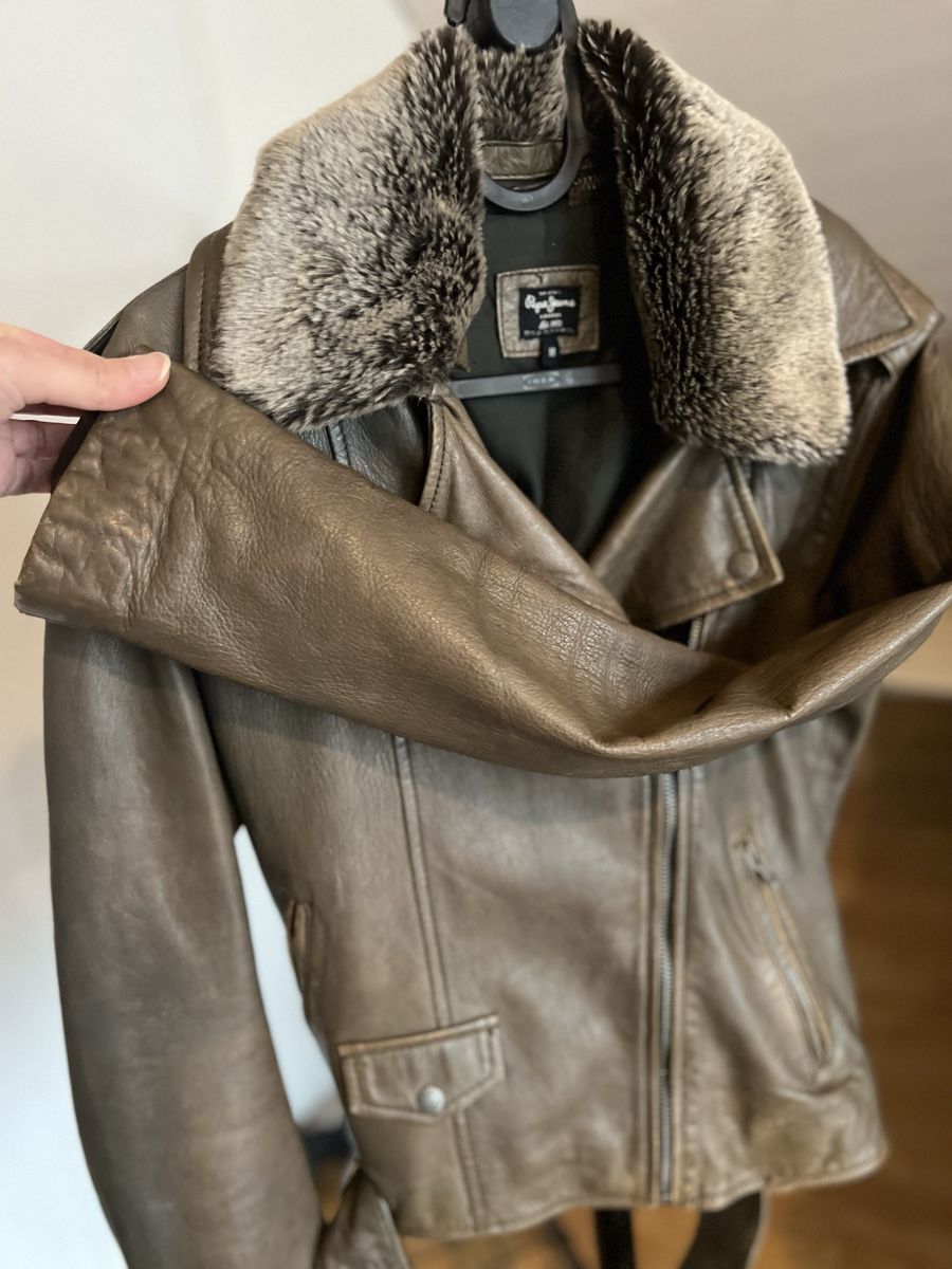 Pepe Jeans Giacche: Pepe Jeans Lederjacke – Usato da Langenthal venduto da ivet7 4