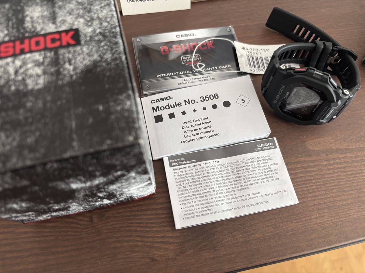 Casio Orologi: G-Shock G Squad Bluetooth Notifications – Nuovo e nell'imballaggio originale da Mellingen venduto da Guilhermefurlan 5