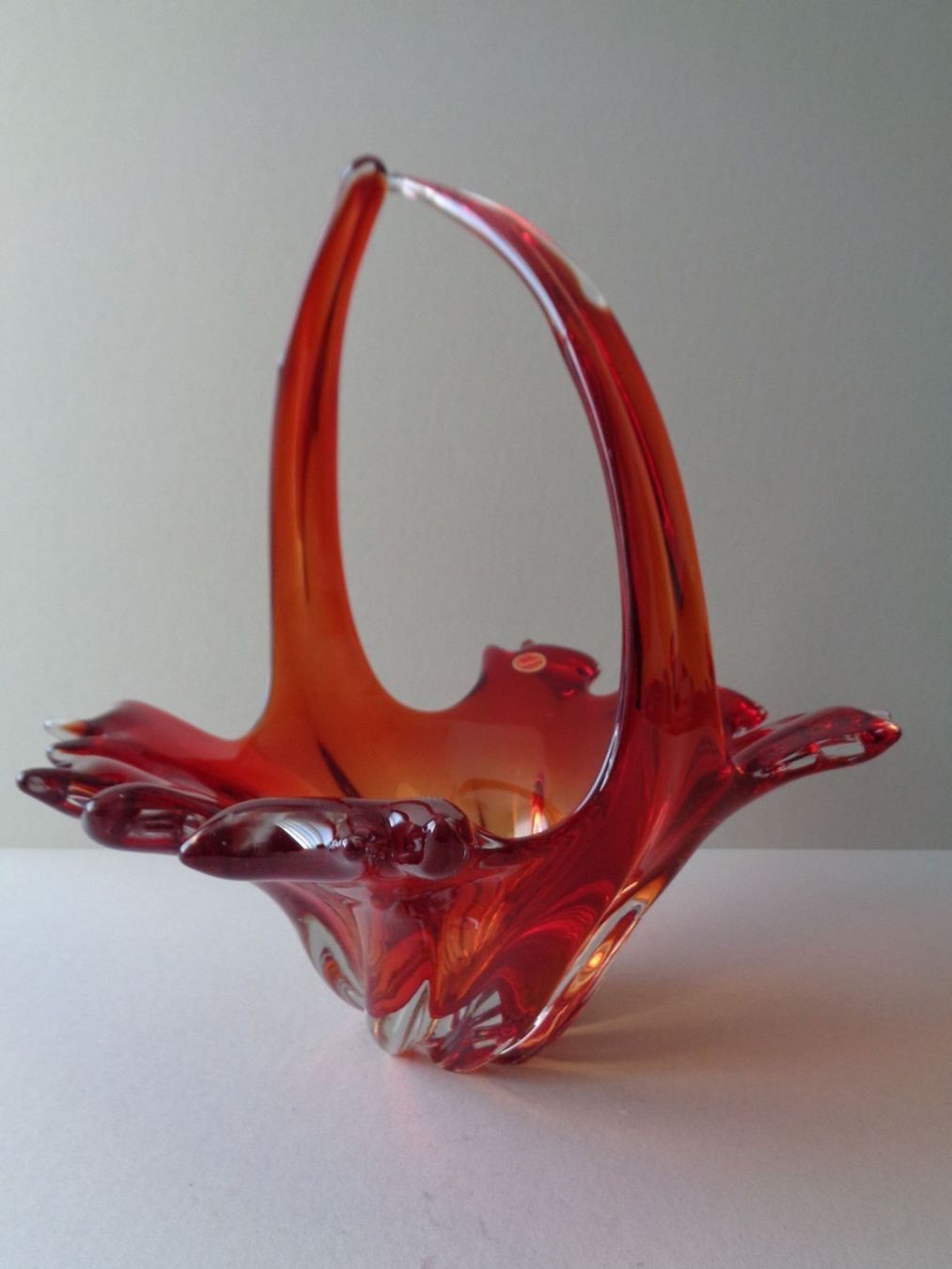 Murano Gläser: Murano Glas - Henkel-Schale – Gebraucht aus Chur von omonia 2