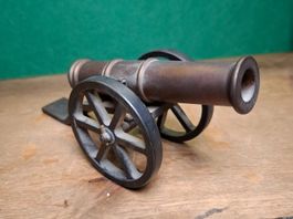 Kanone Vintage, Dekoration 18cm lang
