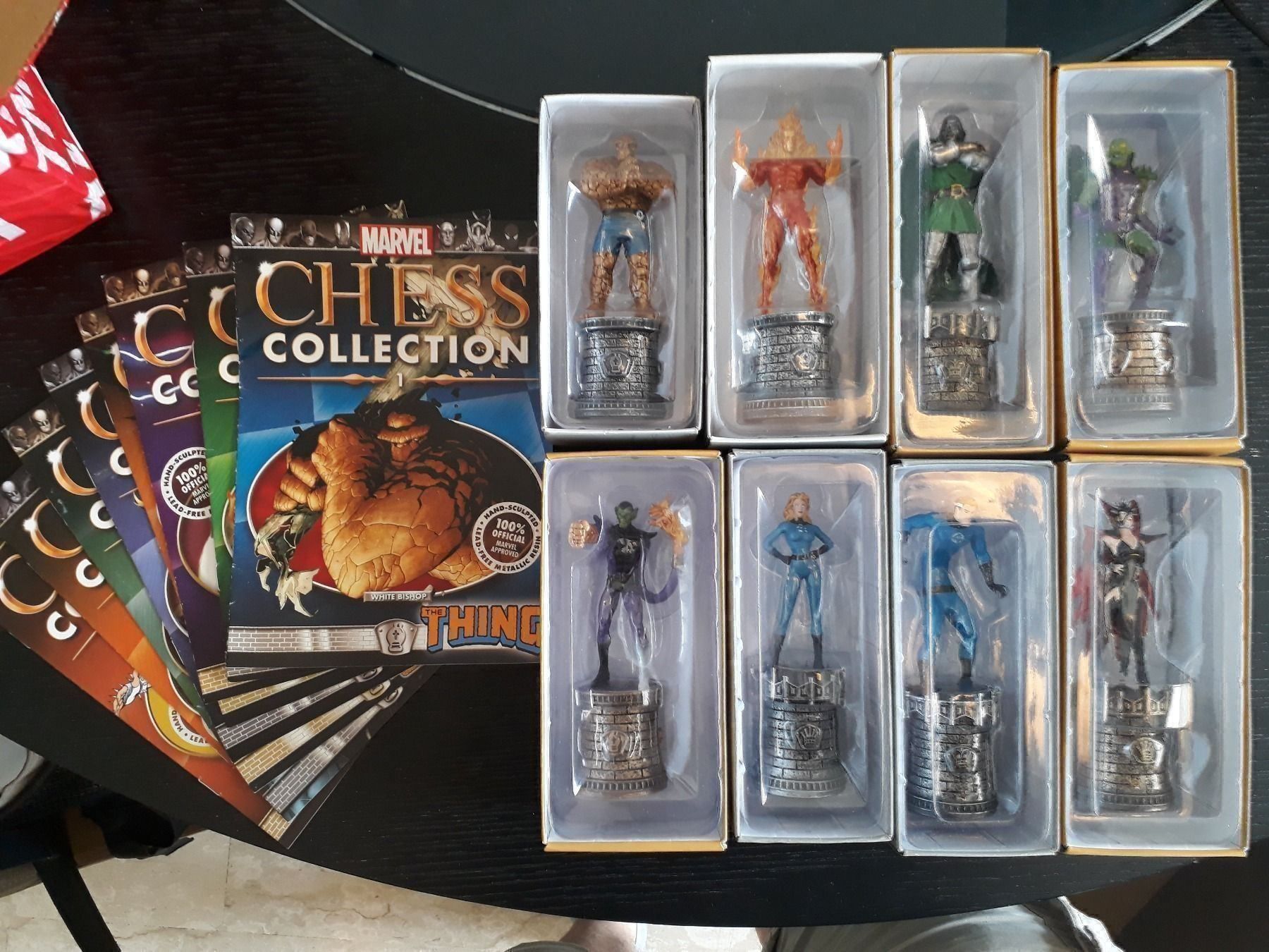 Statuette: Marvel Chess:Fantastic 4 Subscribers set – Nuovo e nell'imballaggio originale da Cointrin venduto da sam_f7p6