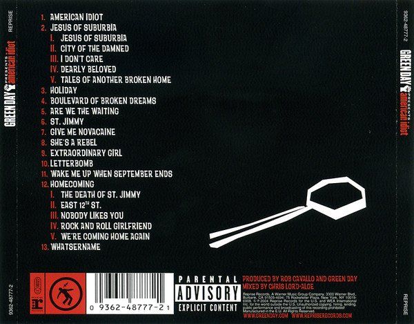 CD: CD Green Day - American idiot (2004) – Usato da Möriken AG venduto da mineralia 1