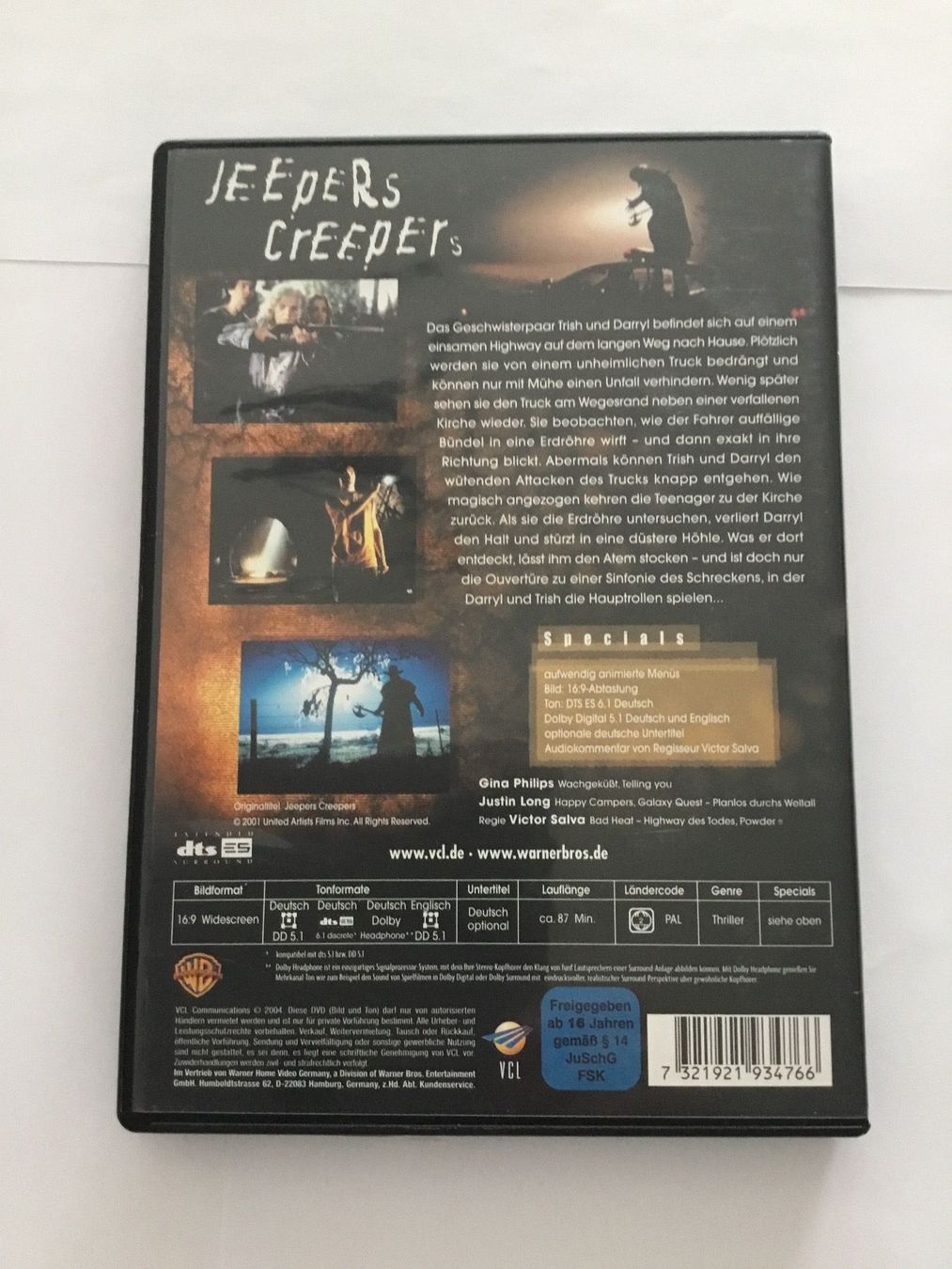 Tous les DVDs: Jeepers Creepers - dvd – Neuf (Voir description) à Blauen par sternchen66 1