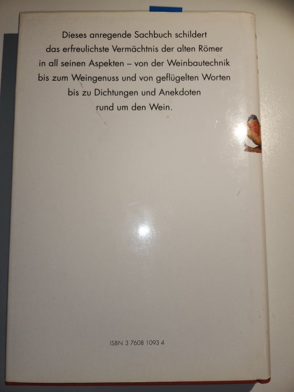 Bücher: Karl Wilhelm Weber: Weinkultur der Römer – Gebraucht aus Dietikon von Buchantiqdietikon 1