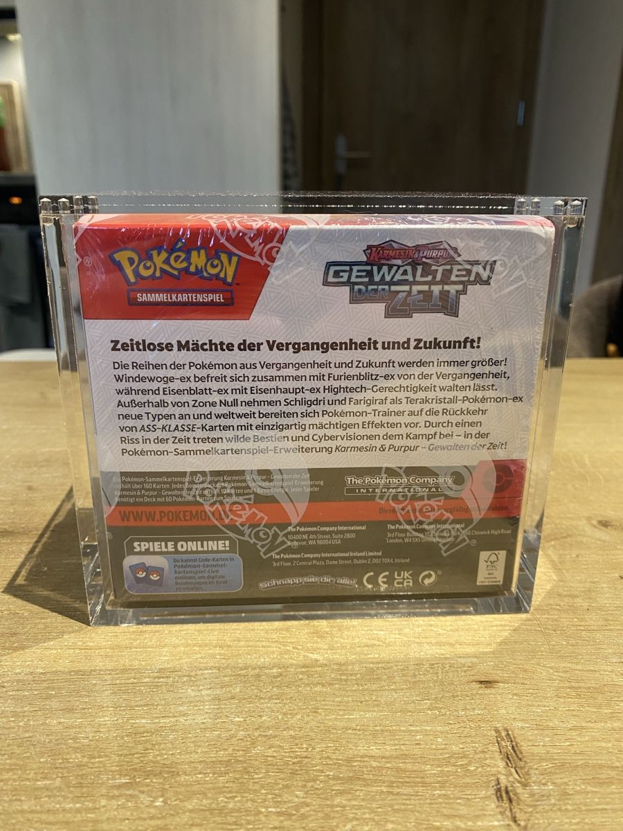 Pokémon Carte collezionabili: Pokémon Gewalten der Zeit Booster Display DE mit Case – Usato da Grindelwald venduto da TSG-G-Town 1