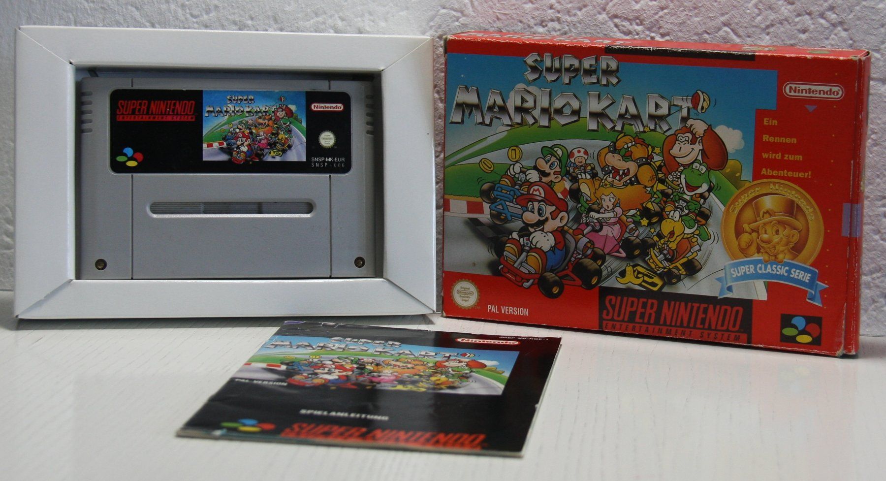 Nintendo Giochi: SNES - Super Mario Kart OVP – Usato da Fisibach venduto da Retrogames24 1