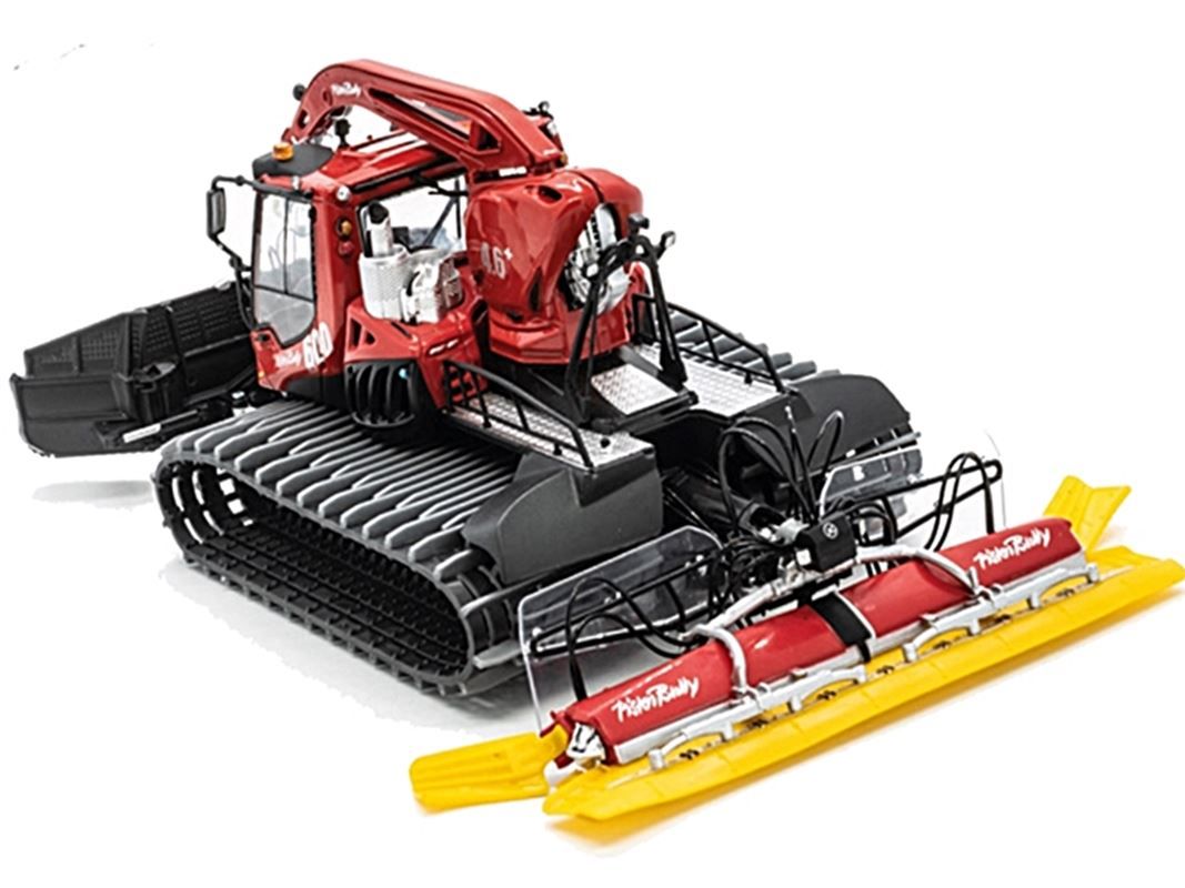 Kit di modellismo & Modellini statici: Pistenbully Level Red mit Seilwinde 1:43 – Nuovo e nell'imballaggio originale da Wettingen venduto da Swala 2