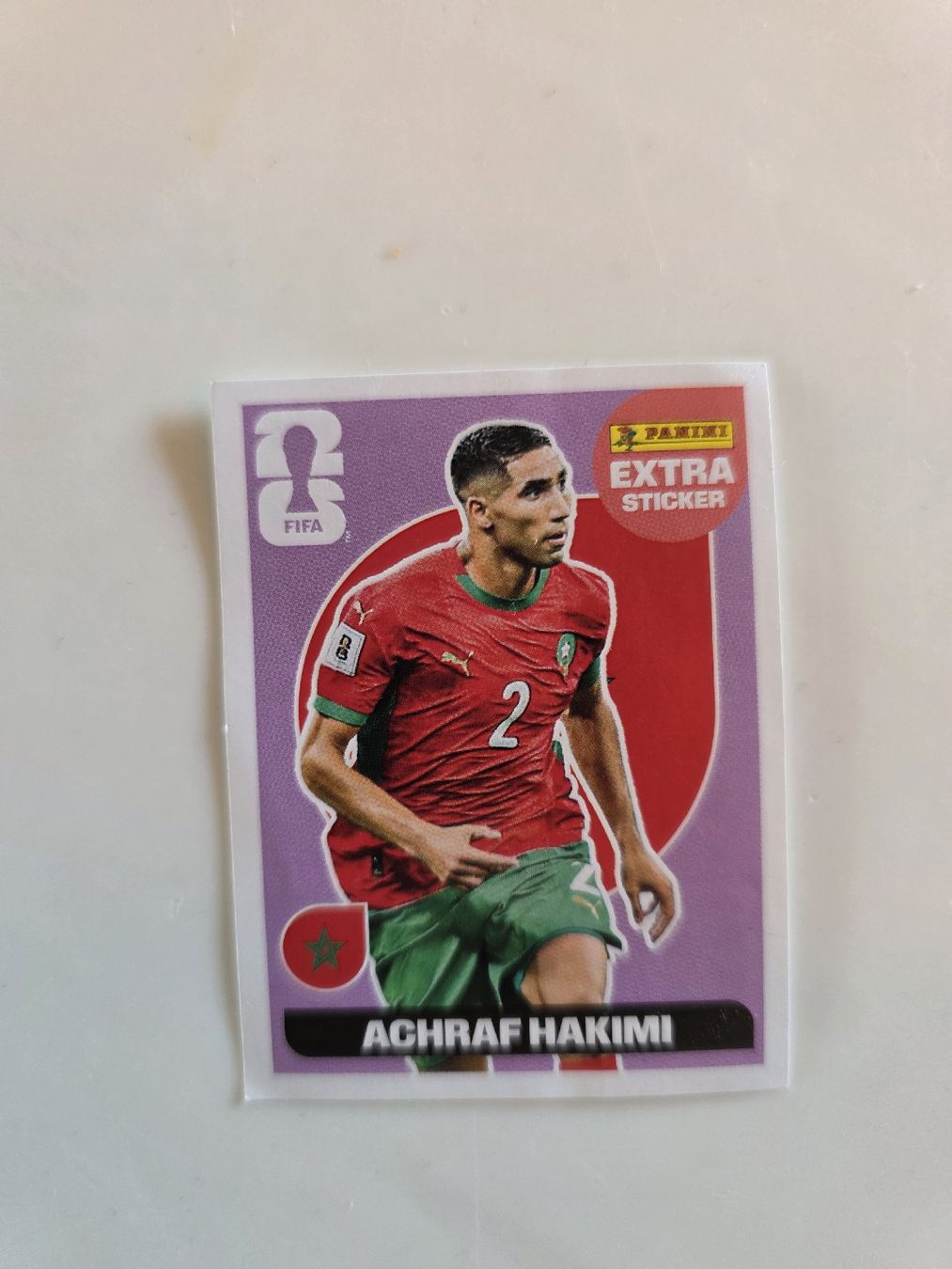 Panini Sammelbilder & Trading cards: Panini Extra Sticker WM 2026 Achraf Hakimi – Neu (gemäss Beschreibung) aus Romanshorn von leeh78