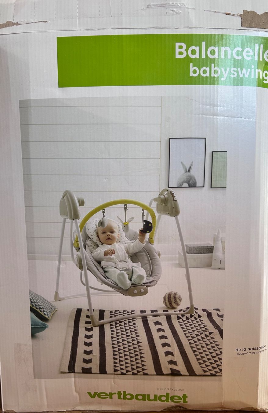 Wippen & Schaukeln: Balancelle BabySwing VERT BAUDET – Gebraucht aus Le Brassus von car_2lkg