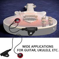 Für Gitarre Ukulele Banjo Piezo Kontakt Mikrofon Tonabnehmer