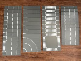 LEGO City Strassenplatten grau 33x