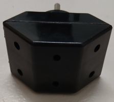 Steckeradapter 3-fach schwarz