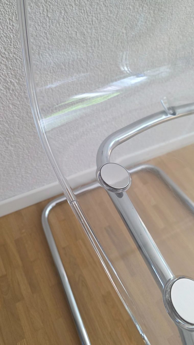 Ikea Sedie: 4x Ikea Tobias Stühle transparent – Usato da Biel/Bienne venduto da tec_t6jj 1