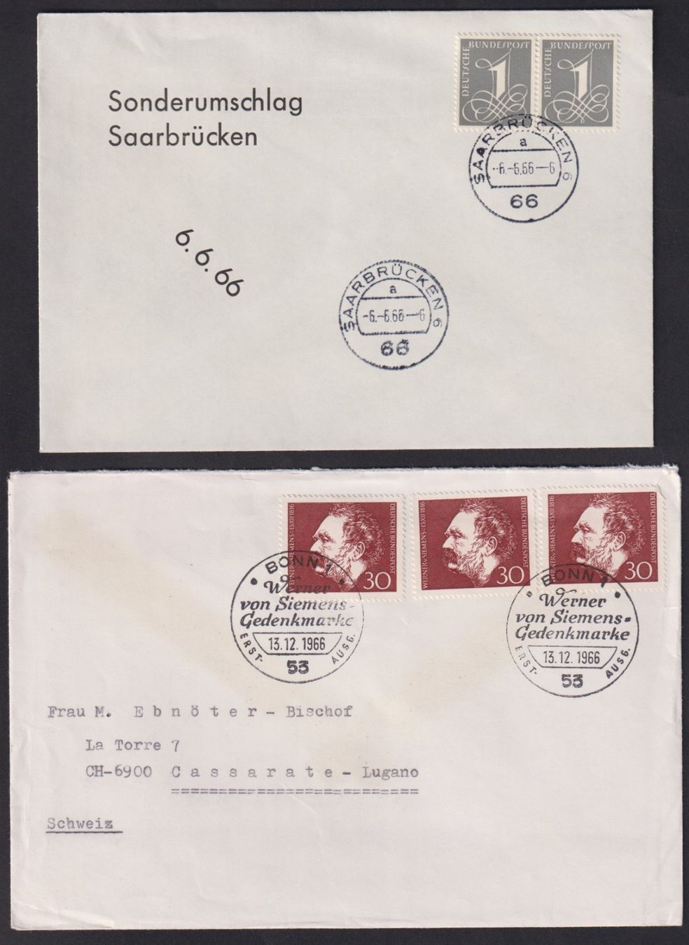 Alle Briefmarken: Deutschland divers – Gebraucht aus Bellach von qsearch 2