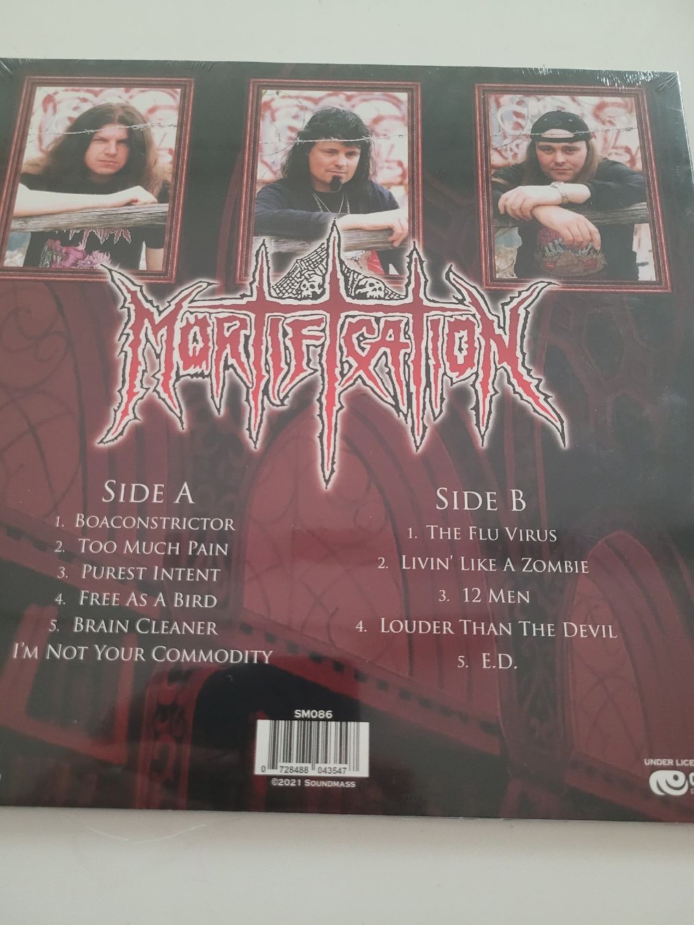 Schallplatten: Mortification - Brain Cleaner Vinyl LP – Neu und originalverpackt aus Münsingen von Drachenwurst 1