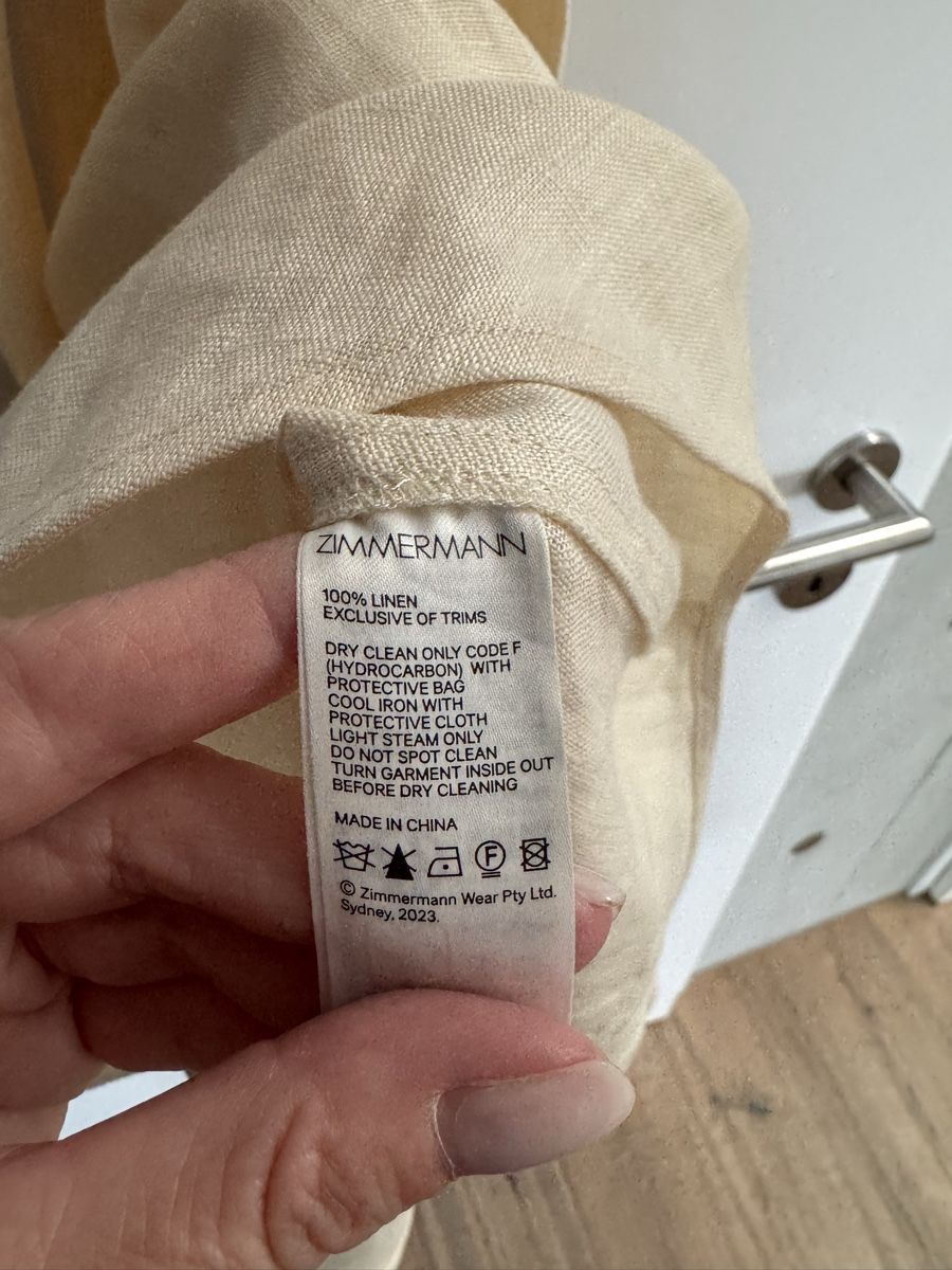 Zimmermann Vestiti: Zimmermann Linen Dress – Usato da Altendorf venduto da n.langenbach 4