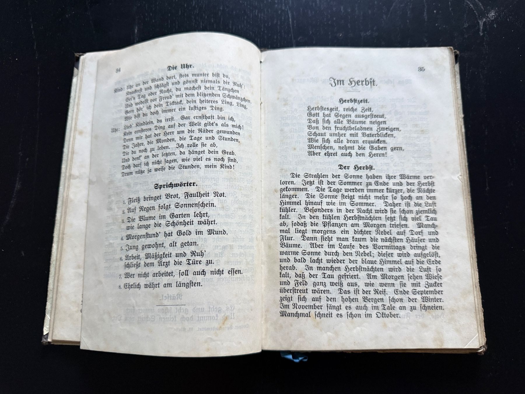 Livres: Lehrbuch Glarus 1908 Das Buch der dritten Klasse Schulbuch – D'occasion à Erstfeld par Uhu1980 4