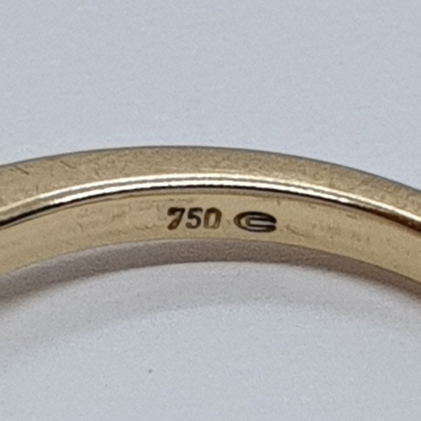 Anelli: Echt 18K Gold - Brilliant Ring – Usato da Luzern venduto da luzerngoldhaus 4