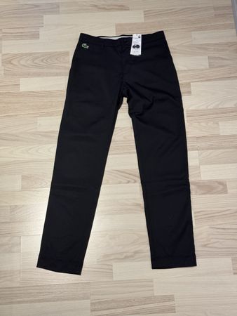 Lacoste Sport Golfhose schwarz, Gr. US32, NEU mit Etikett