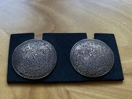 Unisex Ohrclips Sterlingsilber  925 (24g)