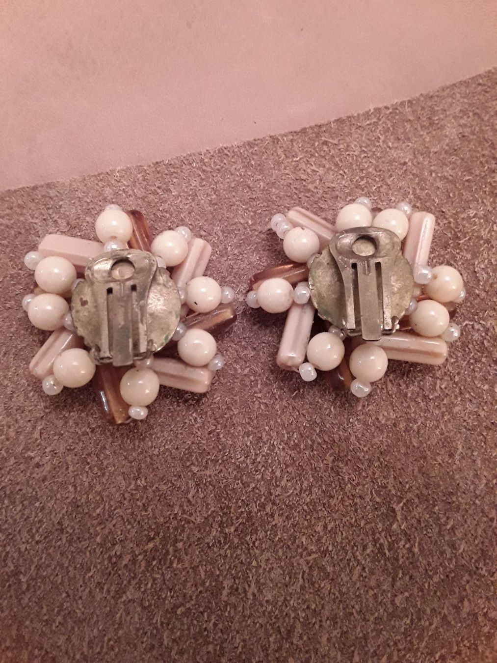 Orecchini pendenti & Orecchini a lobo: Vintage TOP Ohrclips Glas ca. 1930 – Usato da Zürich venduto da helsan 3