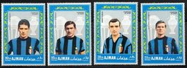 Champions of Sport - Squadra Azzurra 4er Set - AJMAN 1968