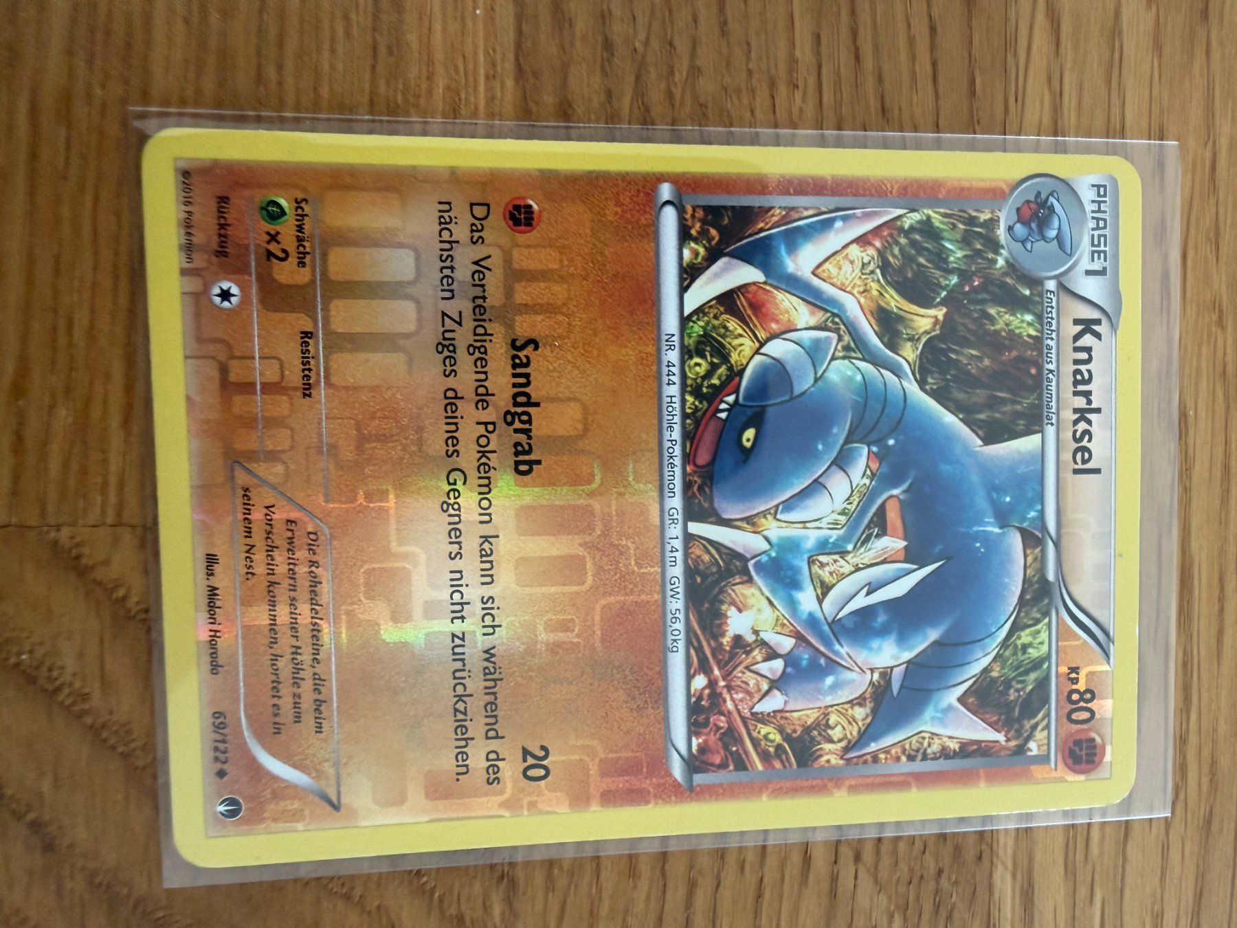 Pokémon Carte collezionabili: Knarksel 69/122 – Usato da Amriswil venduto da sim_nlb6