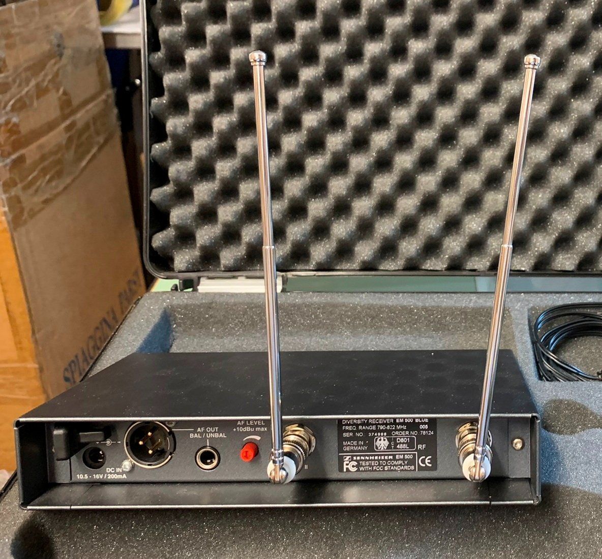 Sennheiser Microfoni: Sennheiser Diversity Receiver EM 500 blue – Nuovo (secondo la descrizione) da Lodrino venduto da Stema 4