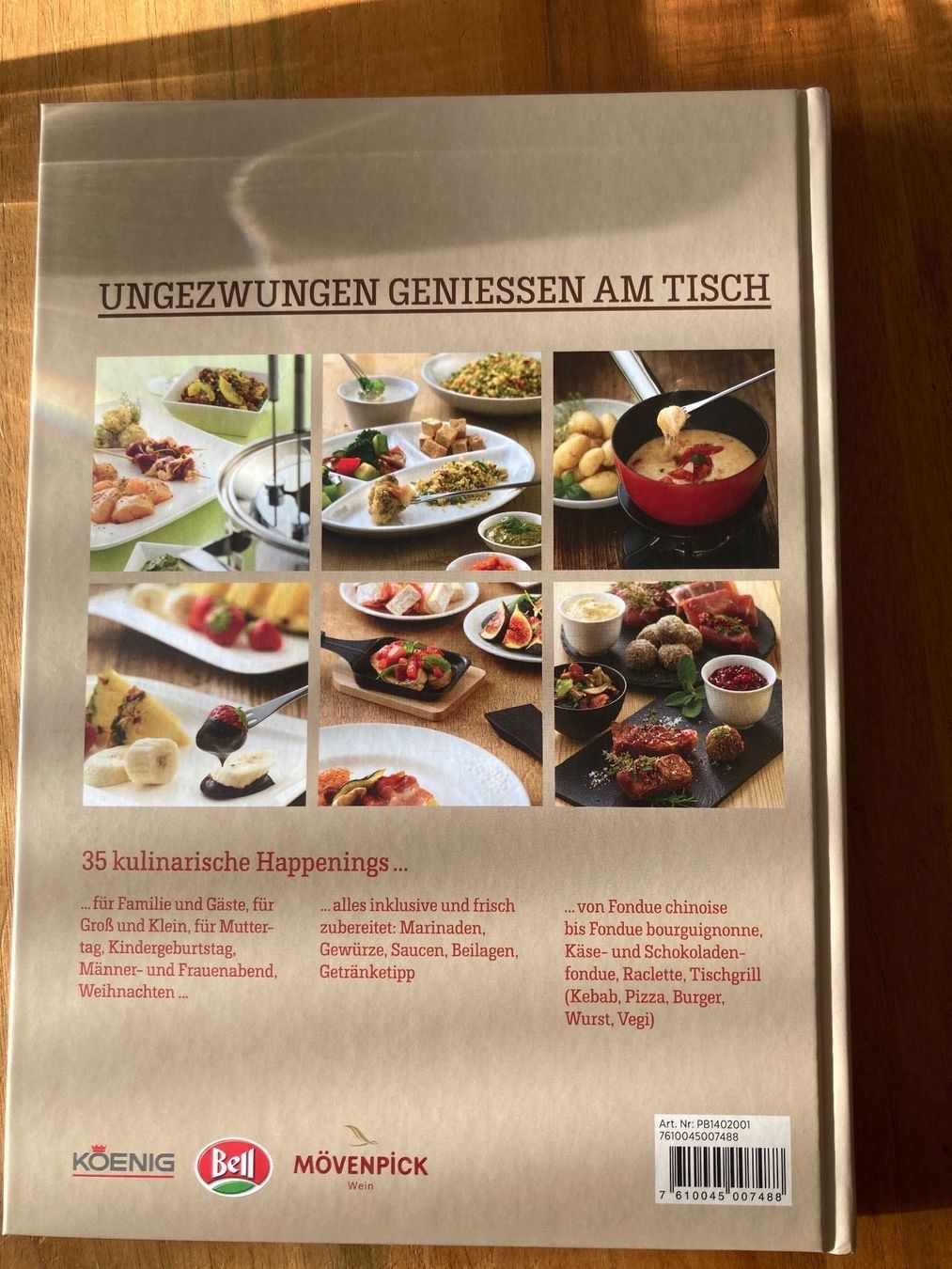 Libri: Kochen am Tisch – Nuovo e nell'imballaggio originale da Sargans venduto da Pacor 1
