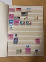 Briefmarken Album UNO Schweiz Österreich ab 1973 - 1994