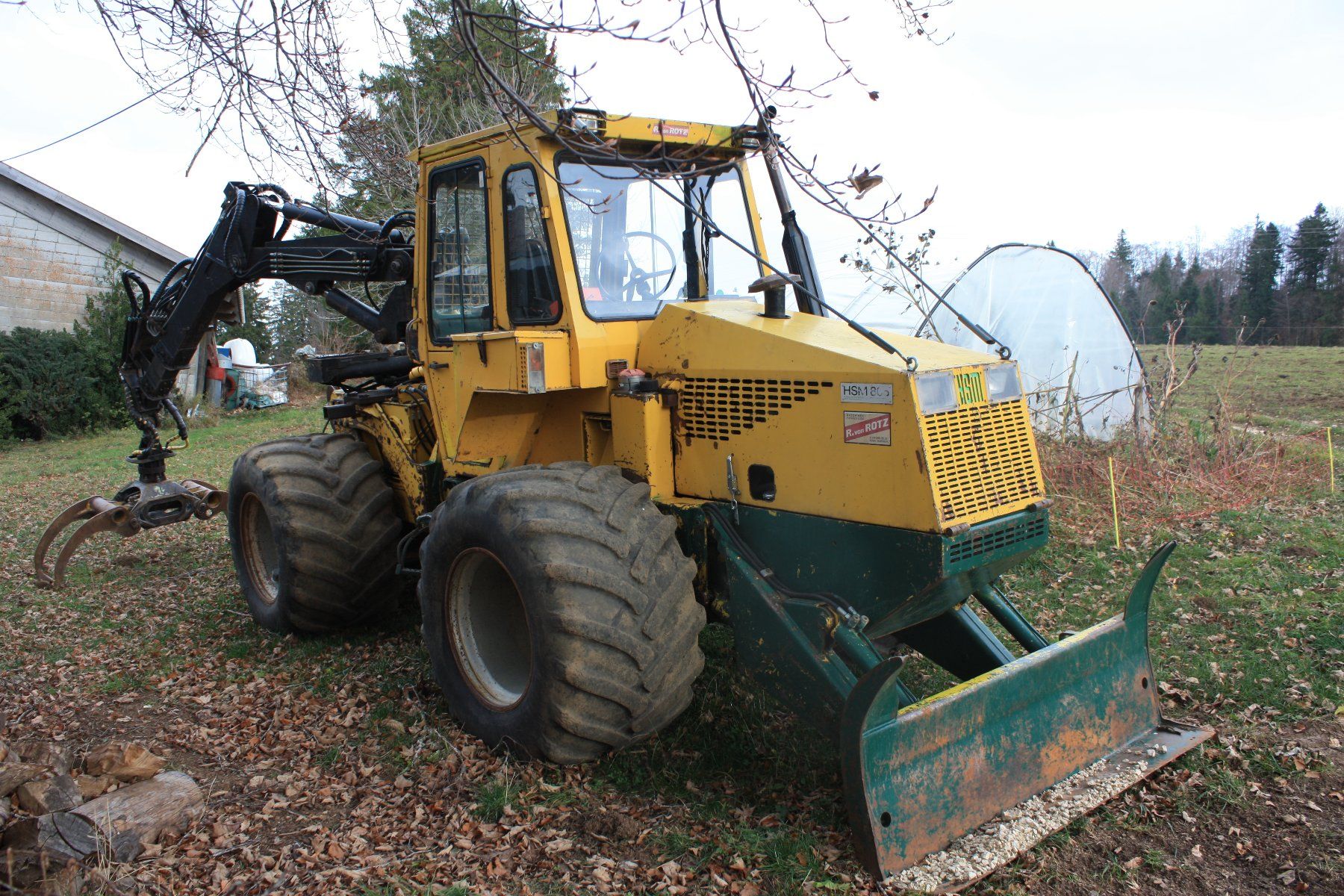 Forstschlepper HSM 805 B Skidder Forsttraktor (Gebraucht) in Le ...