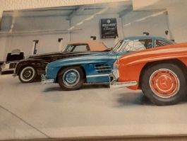 LED Oldtimer Bild Mercedes Benz Legenden