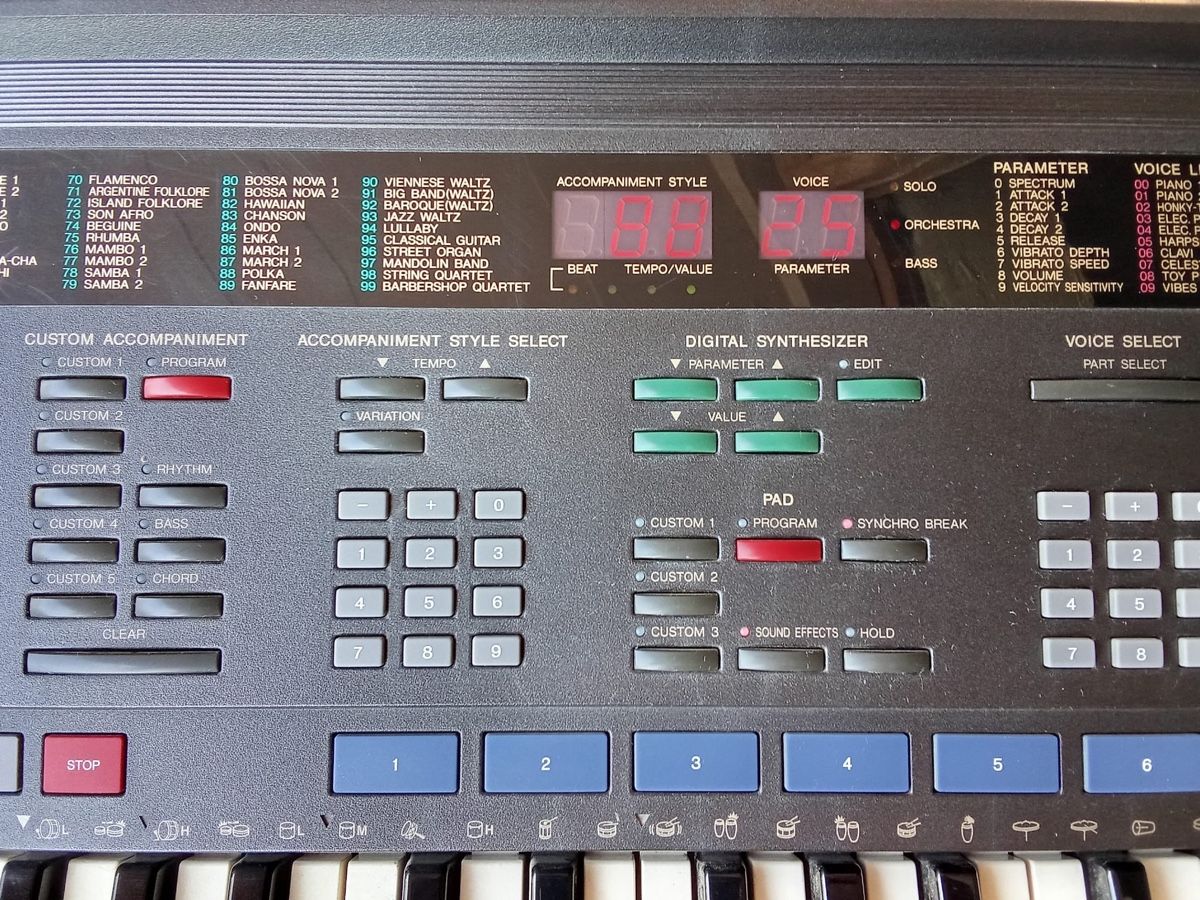 Yamaha Strumenti musicali: Yamaha PSR 4500  – Usato da Obermumpf venduto da davetattoo 2