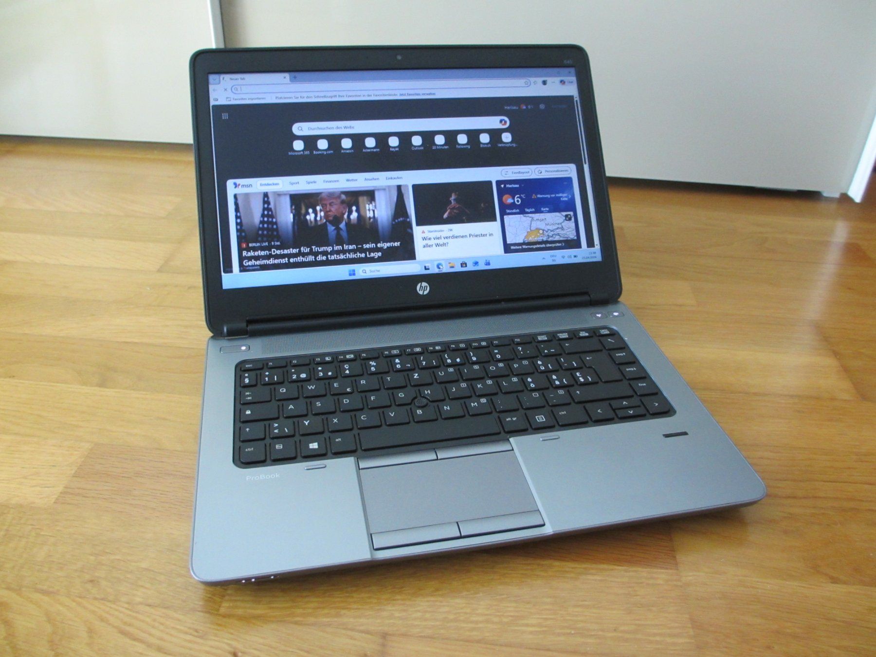 Hewlett Packard Notebook: Hp ProBook 645 G1 mit Windows 11 – Usato da Sargans venduto da Morisson1 3