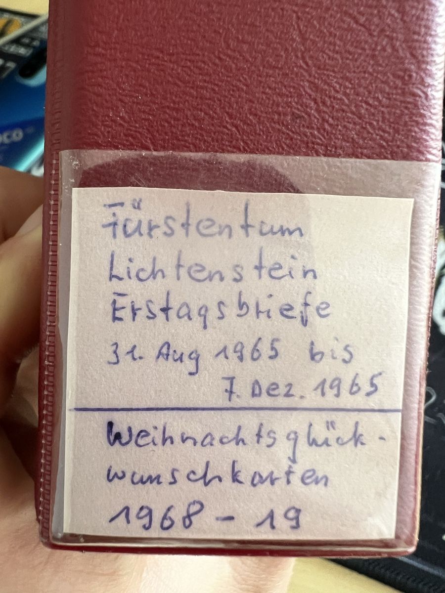 Tutti i francobolli: Fürstentum Liechtenstein: Weihnachtskarten-Sammlung! – Usato da Schongau venduto da Retro_Shop