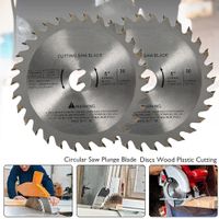 2 Hartmetallklingen, 5 "125x22,23mm 2 lames en métal dur