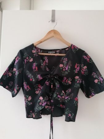 Top été fleurs