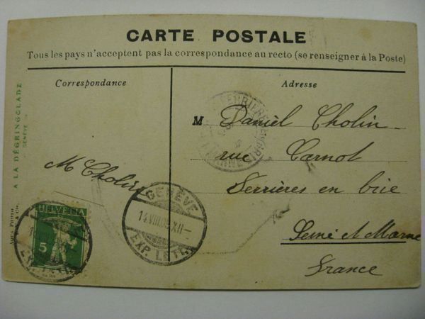 Cartoline postali: AK  Genève - Barque sur le Lac Léman – Usato da Gundetswil venduto da Egro01 1
