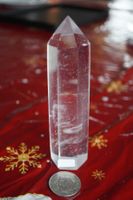 Glas  Kristall    Spitze  14cm  x 4cm     Imitat    no1