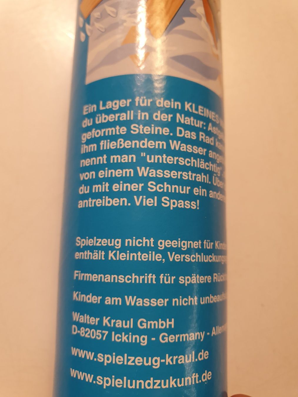 Giochi: Bausatz kleines Wasserrad – Usato da Zürich venduto da loosebone 2