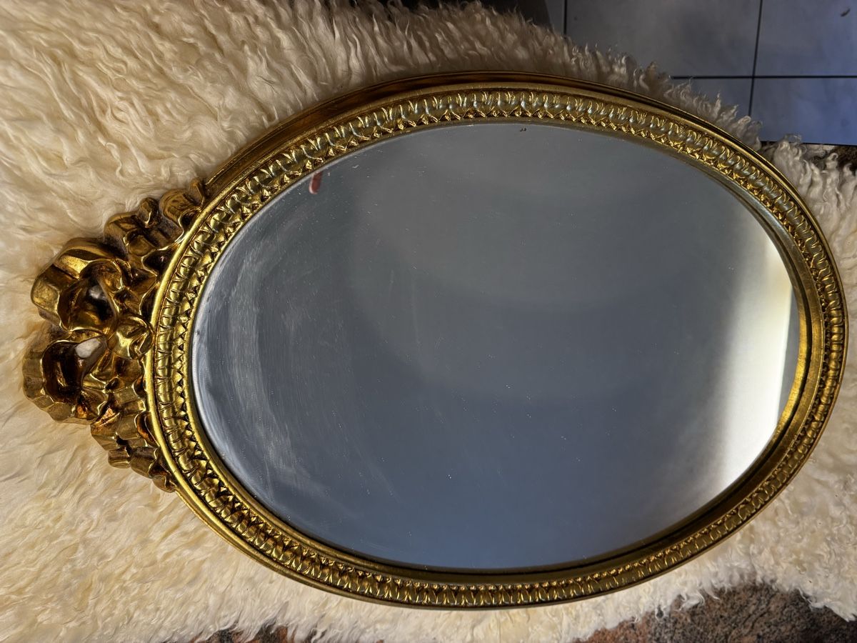 Miroirs: Ovaler Spiegel Gold – D'occasion à Olten par Asaliya 2