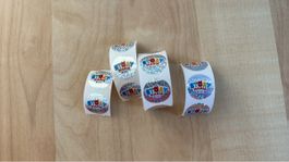 Lot de 12 autocollants Story Mania