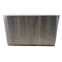 Wandhängeschrank Edelstahl, Premium Qualität 120x38x87cm