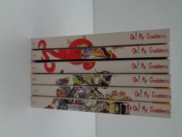 6 Oh! My Goddess - Kosuke Fujishima Nr. Manga Nr.1,6,8,10-12
