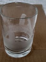 Glas geschliffen/geätzt alt Monogr.J.W.